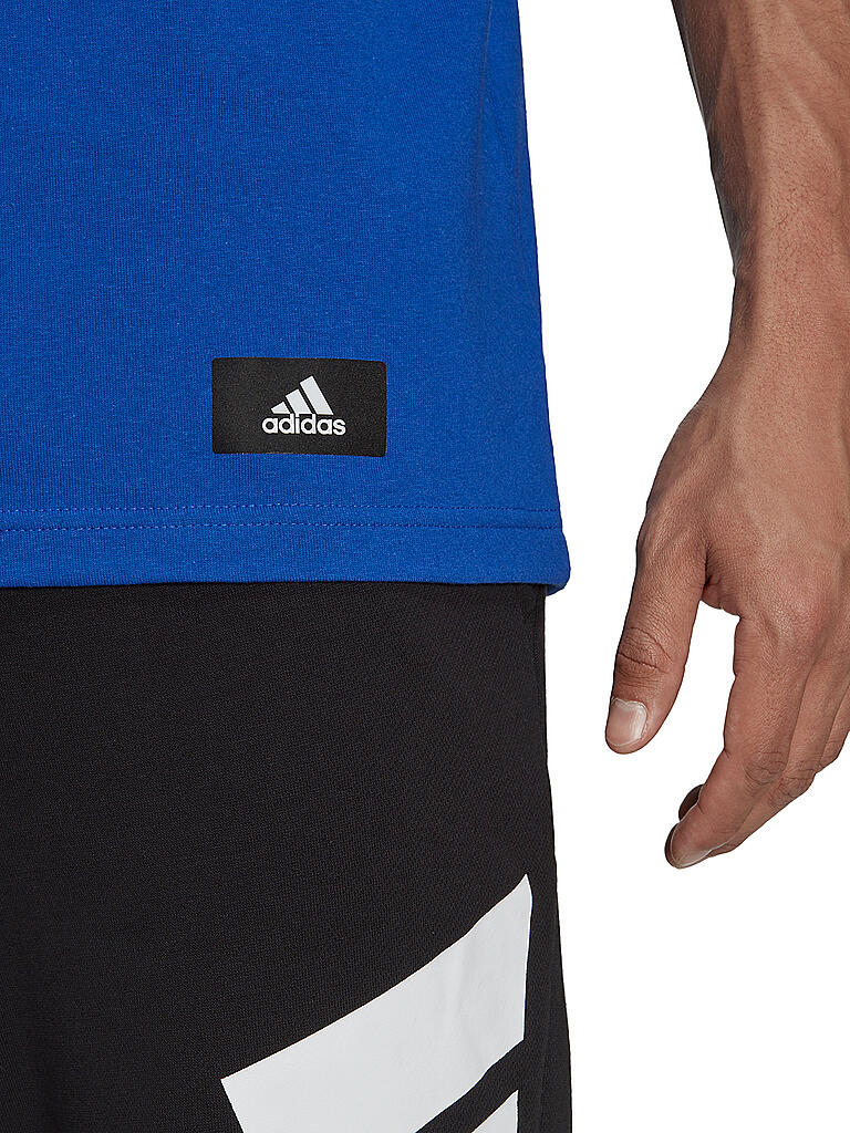 ADIDAS | Herren T-Shirt Sportswear Future Icons 3-Streifen | blau