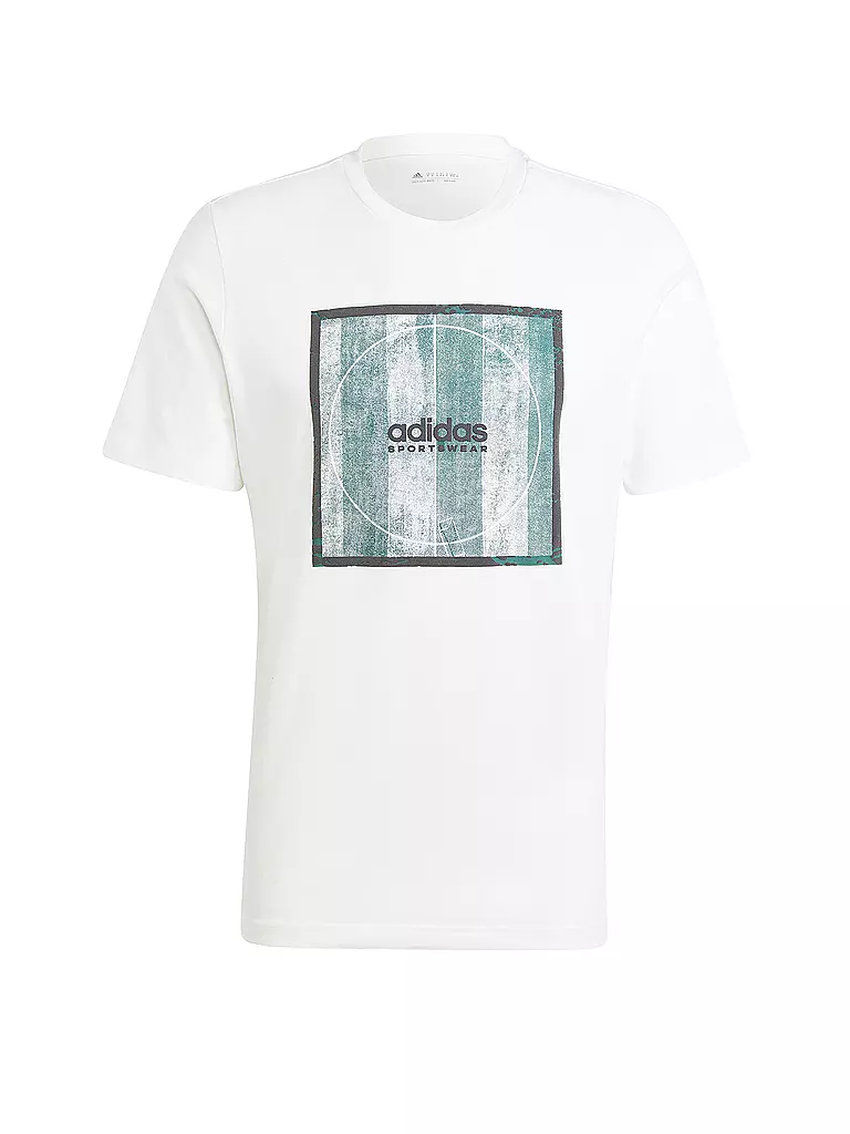 ADIDAS | Herren T-Shirt Tiro Box Graphic | weiss