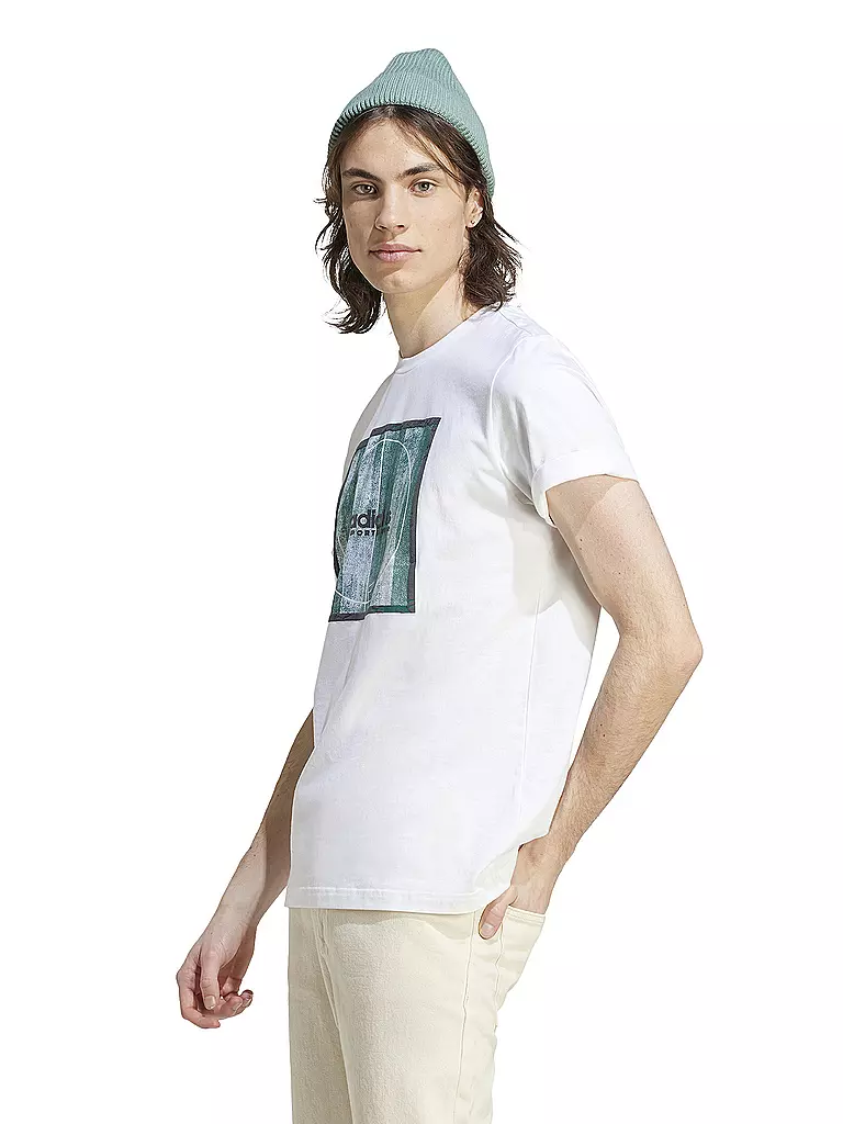 ADIDAS | Herren T-Shirt Tiro Box Graphic | weiss