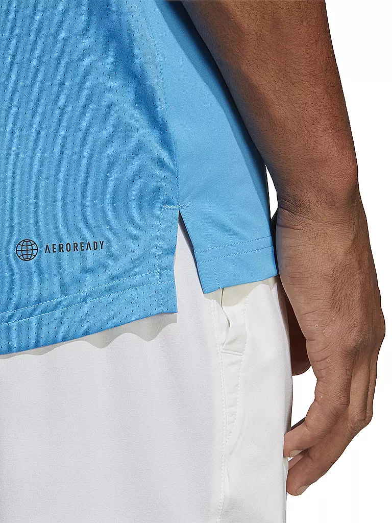 ADIDAS | Herren Tennis T-Shirt Club | blau