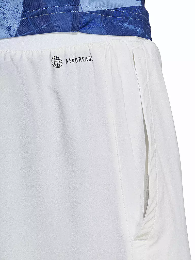 ADIDAS | Herren Tennisshort Club Stretch Woven 7inch | weiss