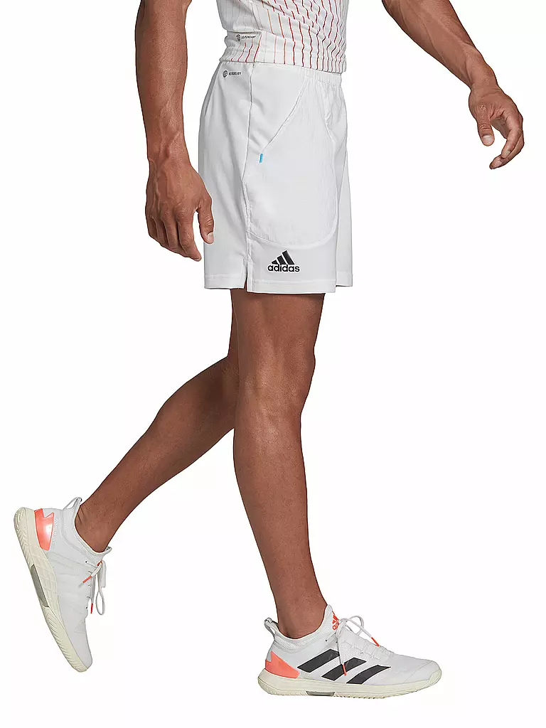 ADIDAS | Herren Tennisshort Melbourne Tennis Ergo 7-Inch Dominic Thiem | weiss