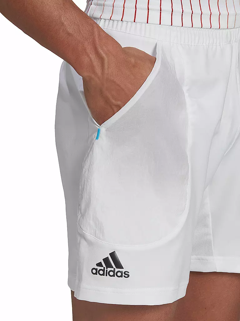 ADIDAS | Herren Tennisshort Melbourne Tennis Ergo 7-Inch Dominic Thiem | weiss