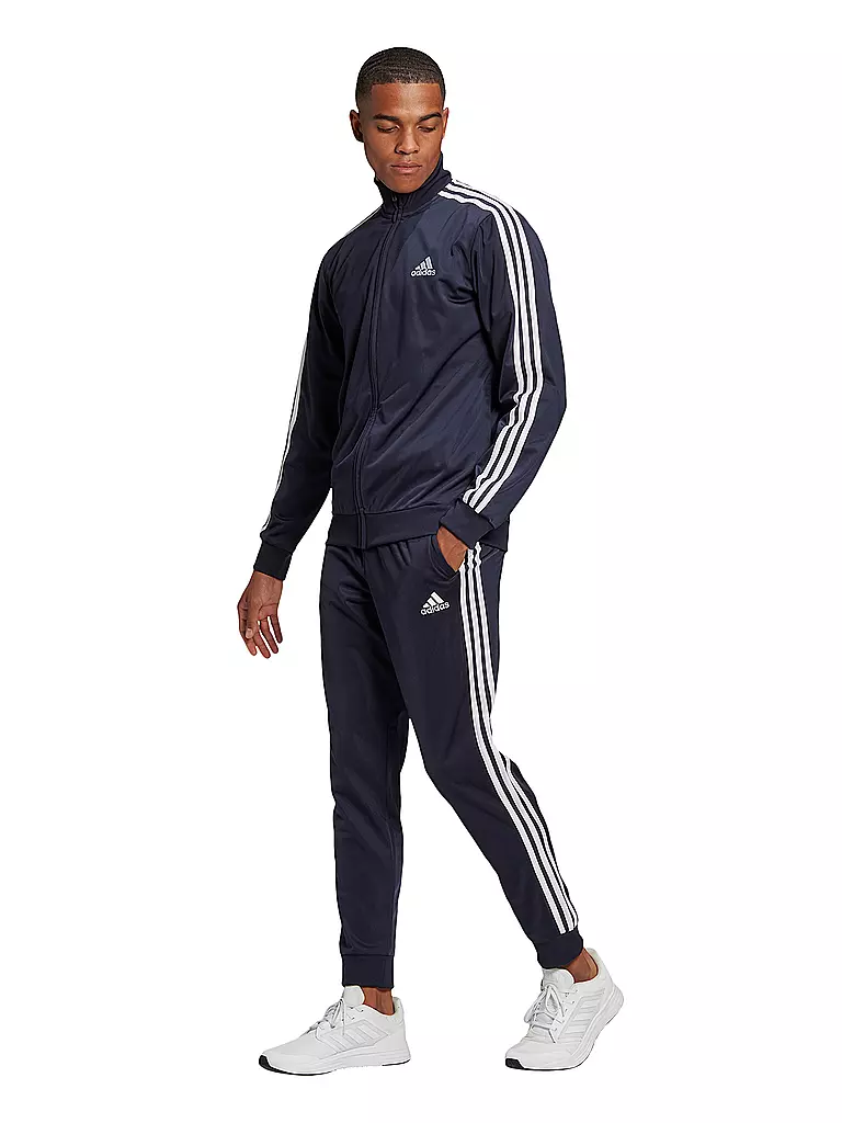 ADIDAS | Herren Trainingsanzug Essentials 3-Streifen | blau