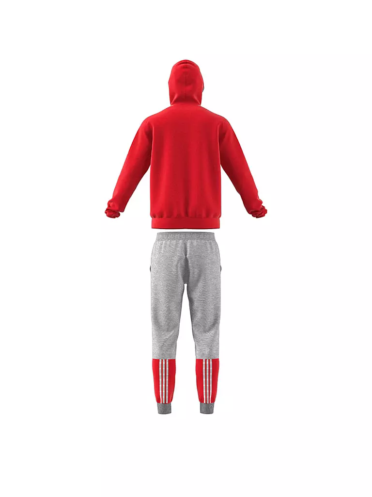 ADIDAS | Herren Trainingsanzug Fleece Colorblock  | rot