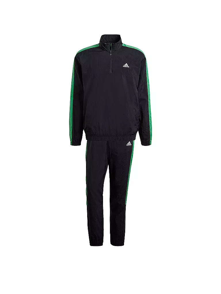 ADIDAS | Herren Trainingsanzug Sportswear Woven 1/2 Zip | schwarz