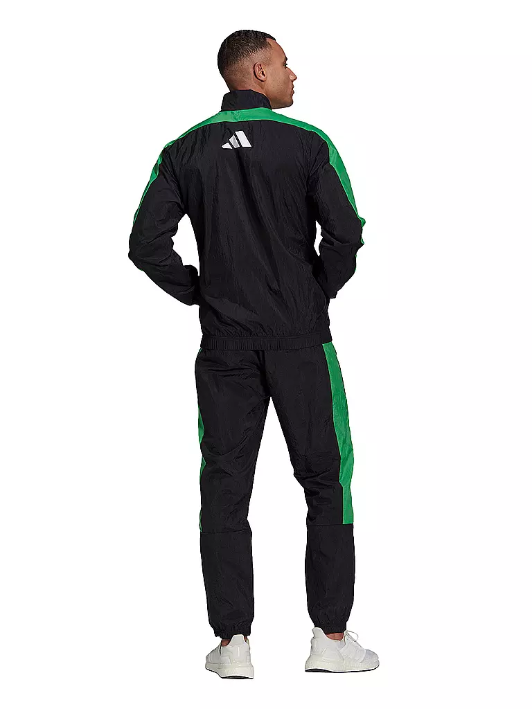 ADIDAS | Herren Trainingsanzug Sportswear Woven 1/2 Zip | schwarz