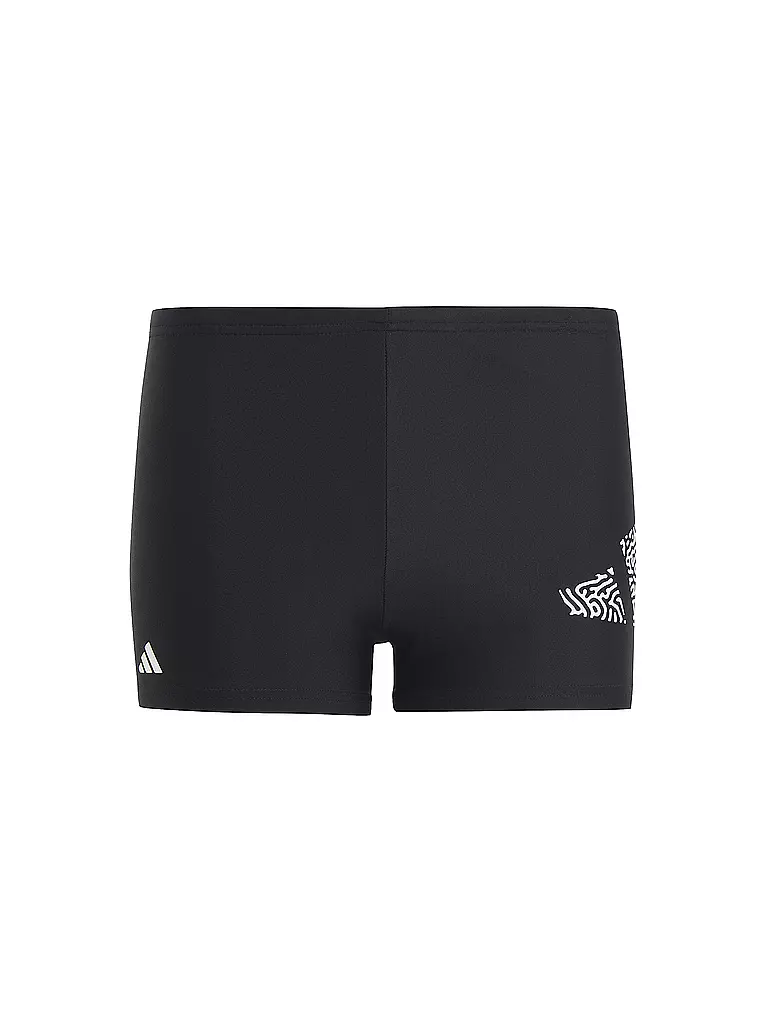 ADIDAS | Jungen Beinbadehose 3 Bar Logo Boxer | schwarz