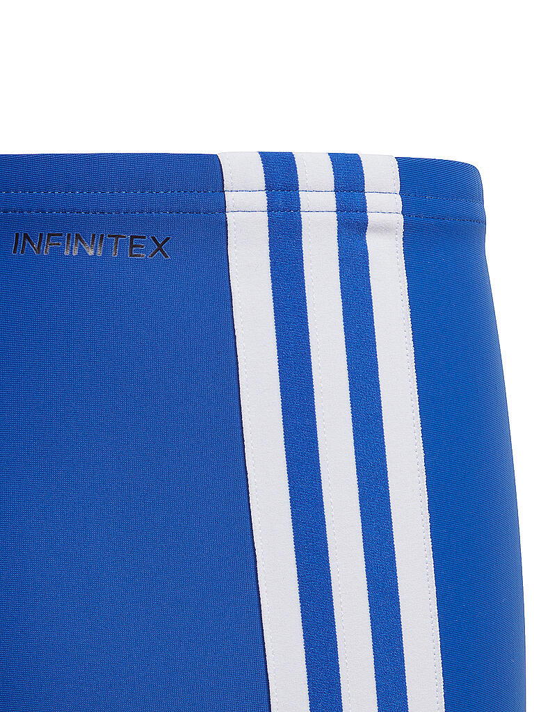 ADIDAS | Jungen Beinbadehose Boxer 3-Streifen | blau