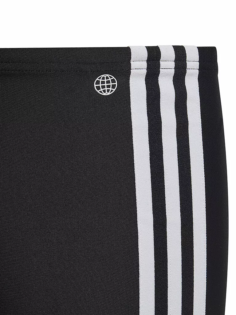 ADIDAS | Jungen Beinbadehose Classic 3-Streifen Jammer | schwarz