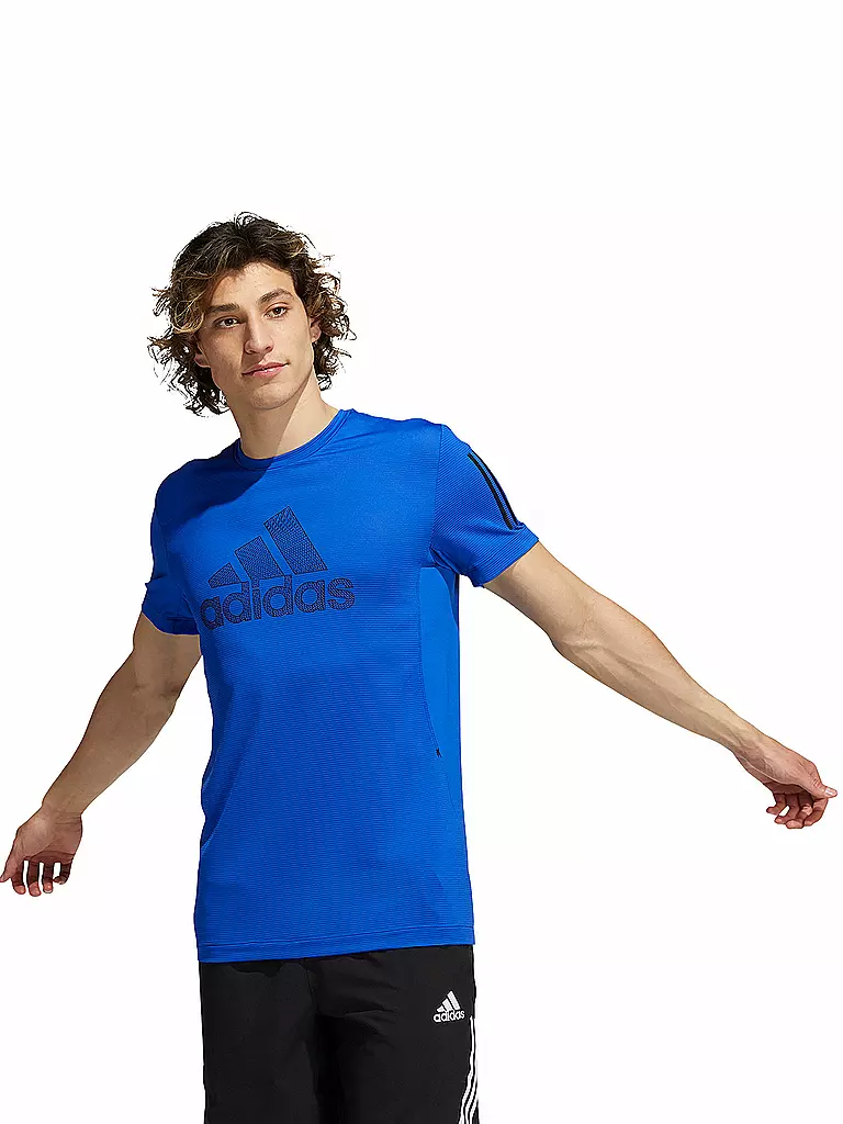 ADIDAS | Jungen Fitnessshirt B A.R HTR | blau