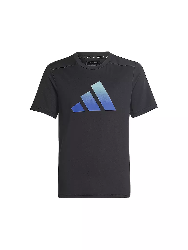 ADIDAS | Jungen Fitnessshirt Train Icons AEROREADY Logo | schwarz