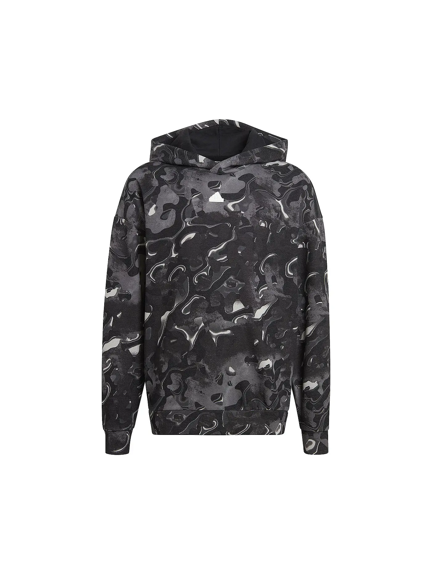 ADIDAS | Jungen Hoodie Future Icons Allover Print  | schwarz