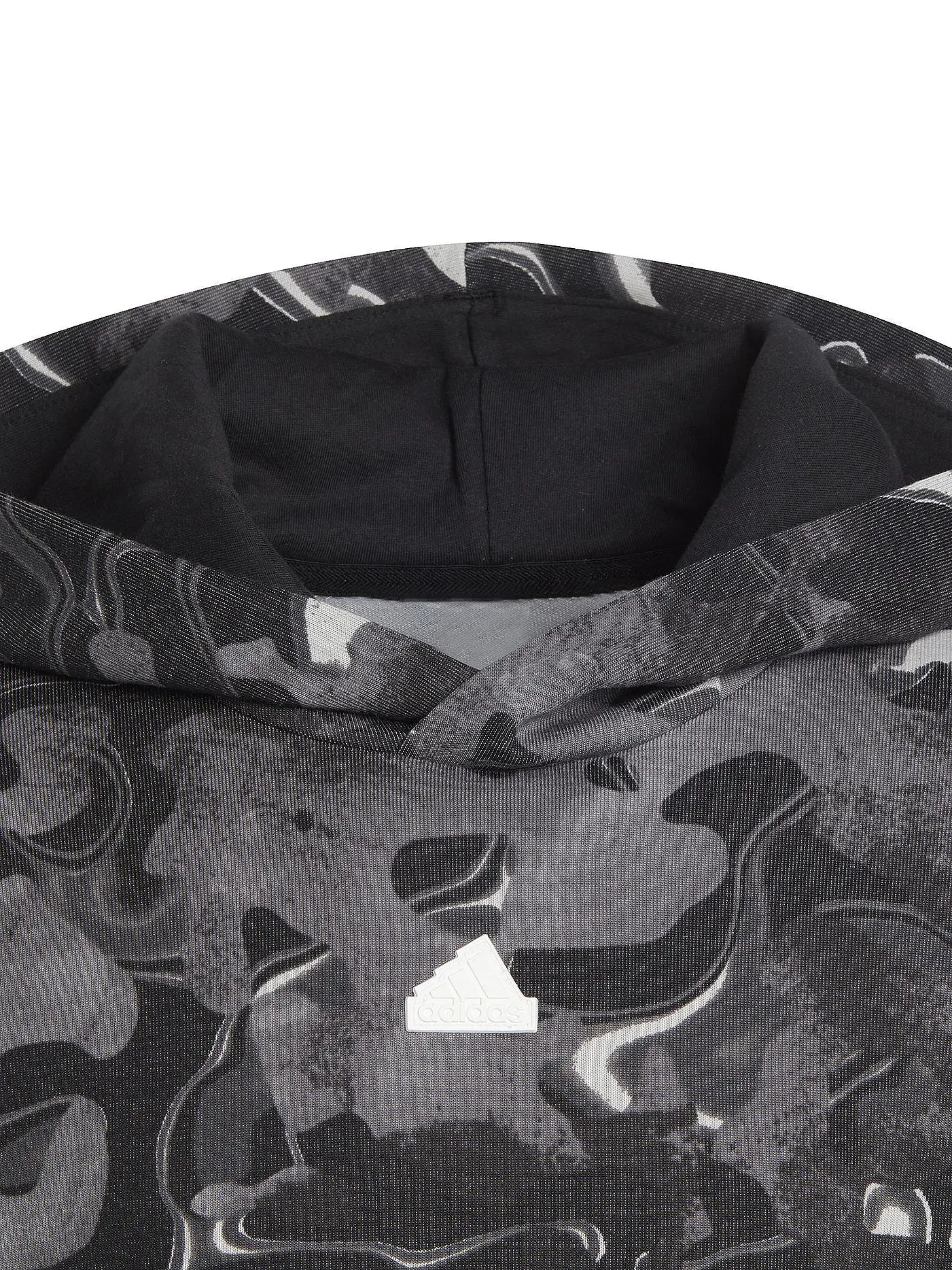 ADIDAS | Jungen Hoodie Future Icons Allover Print  | schwarz