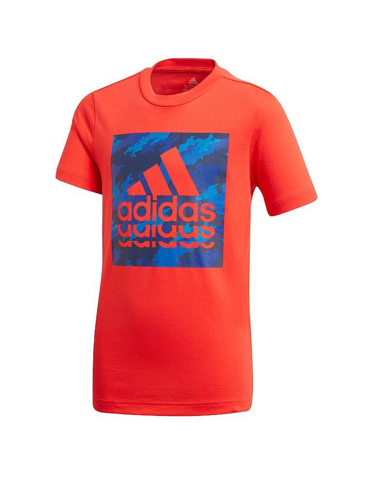 ADIDAS | Jungen T-Shirt Badge of Sport Graphic | rot
