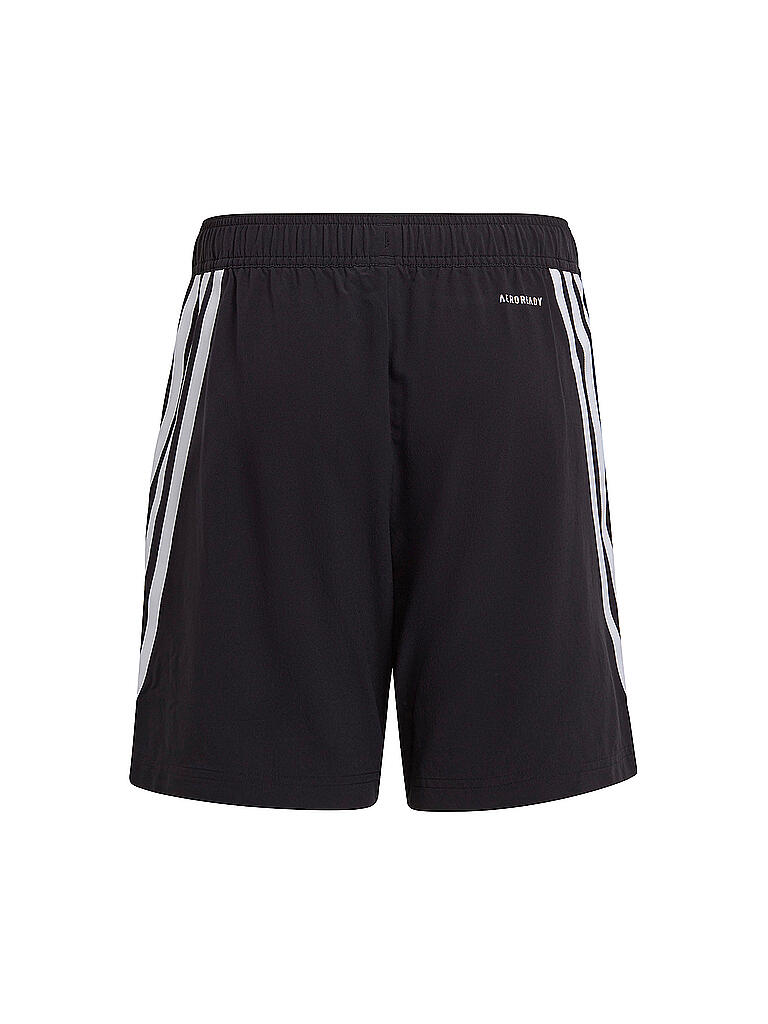 ADIDAS | Kinder Fitnessshort AEROREADY Primegreen 3-Streifen Woven | schwarz