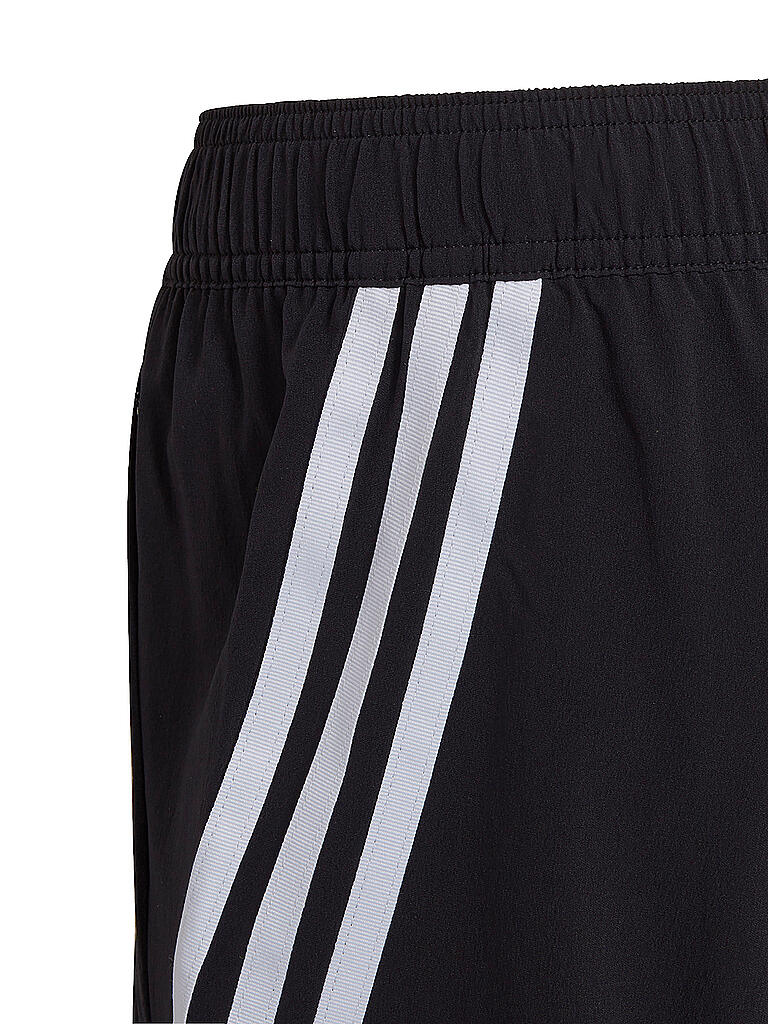 ADIDAS | Kinder Fitnessshort AEROREADY Primegreen 3-Streifen Woven | schwarz