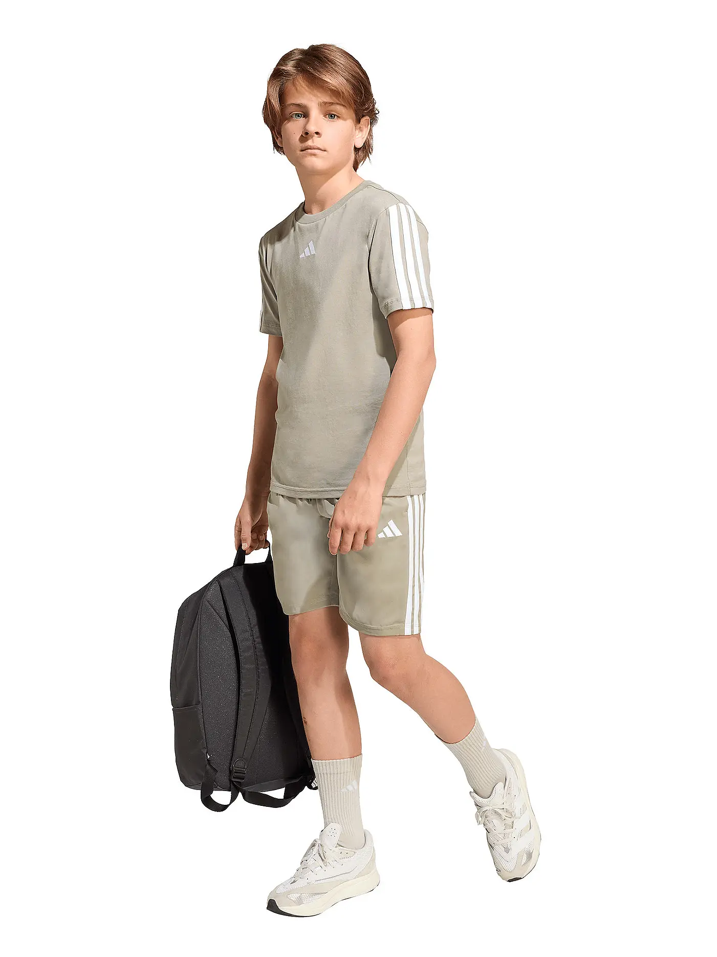 ADIDAS | Kinder Fitnessshort Essentials Climacool  | olive