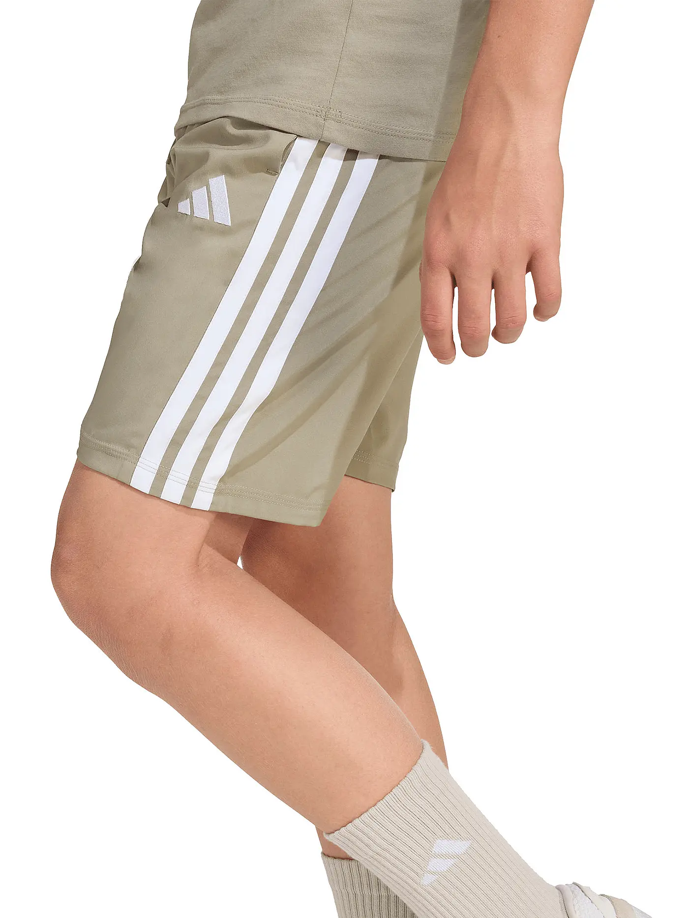 ADIDAS | Kinder Fitnessshort Essentials Climacool  | olive
