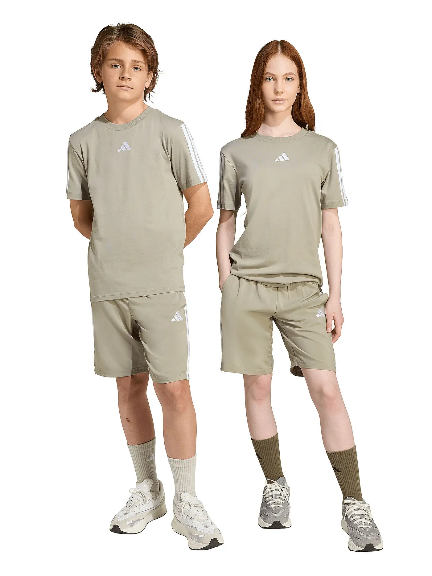 ADIDAS | Kinder Fitnessshort Essentials Climacool  | olive