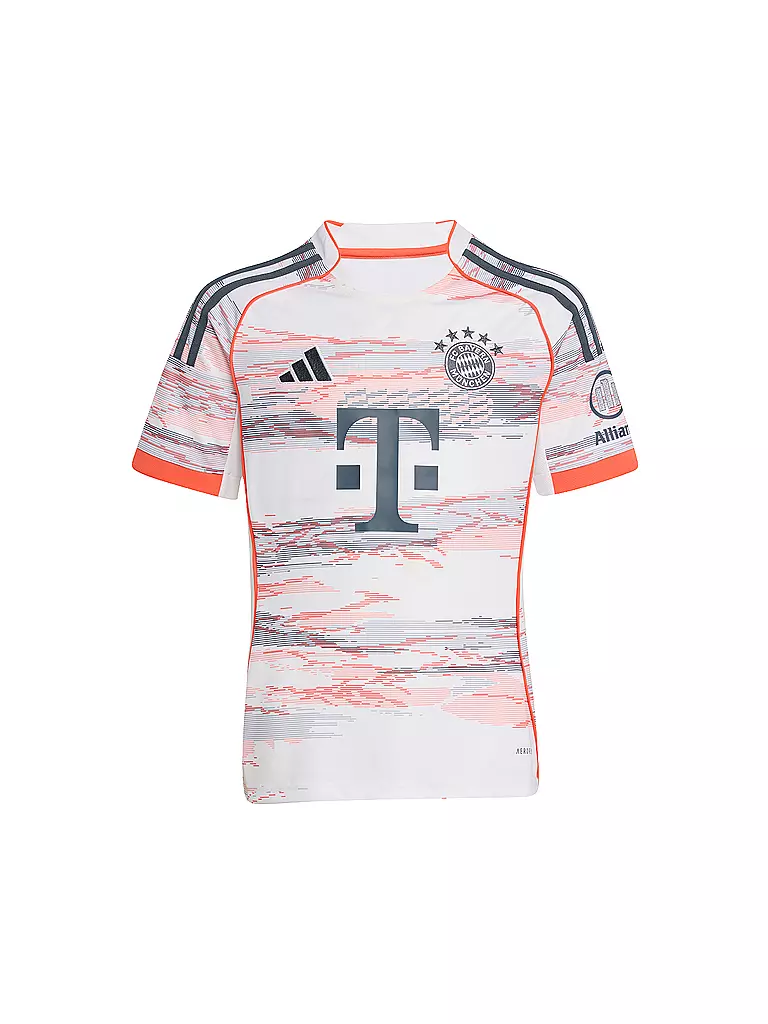 ADIDAS | Kinder Fußballshort FC Bayern München 25/26 Auswärts | weiss