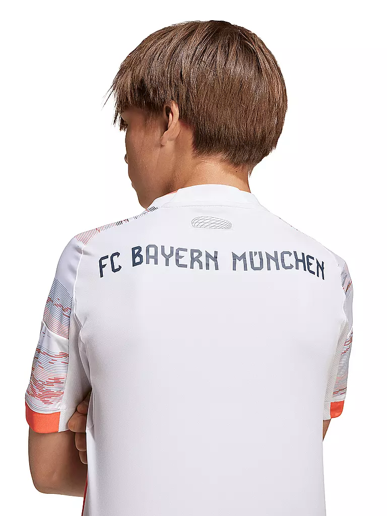 ADIDAS | Kinder Fußballshort FC Bayern München 25/26 Auswärts | weiss