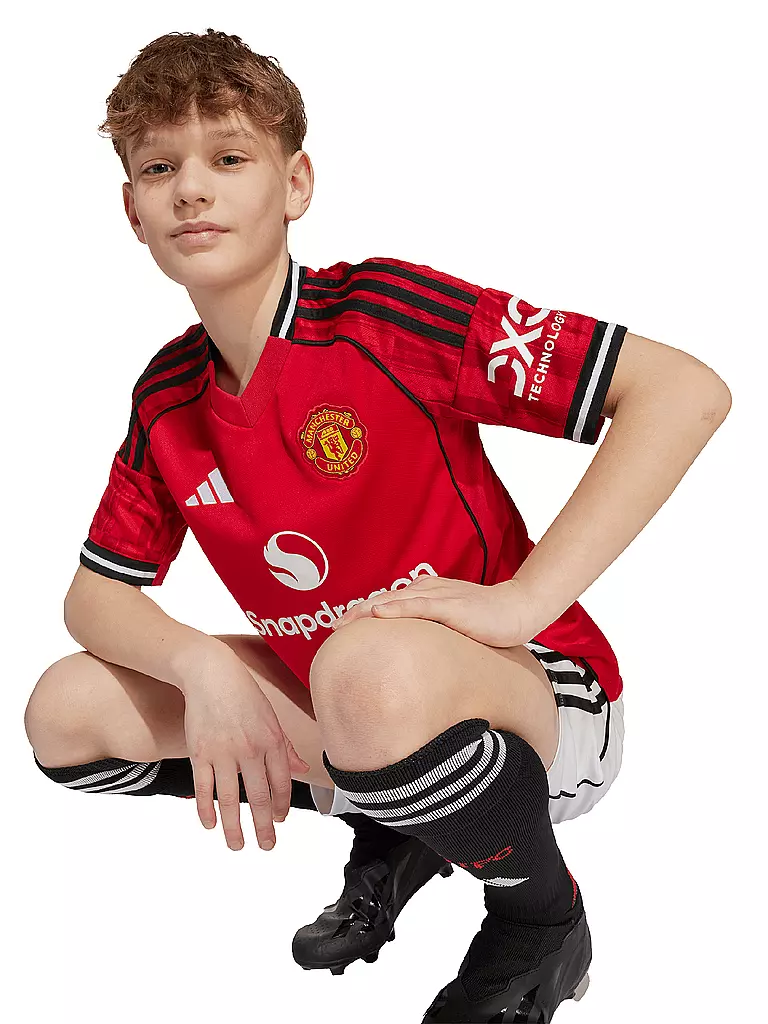 ADIDAS | Kinder Fußballtrikot 	Manchester United 25/26 Heim | rot