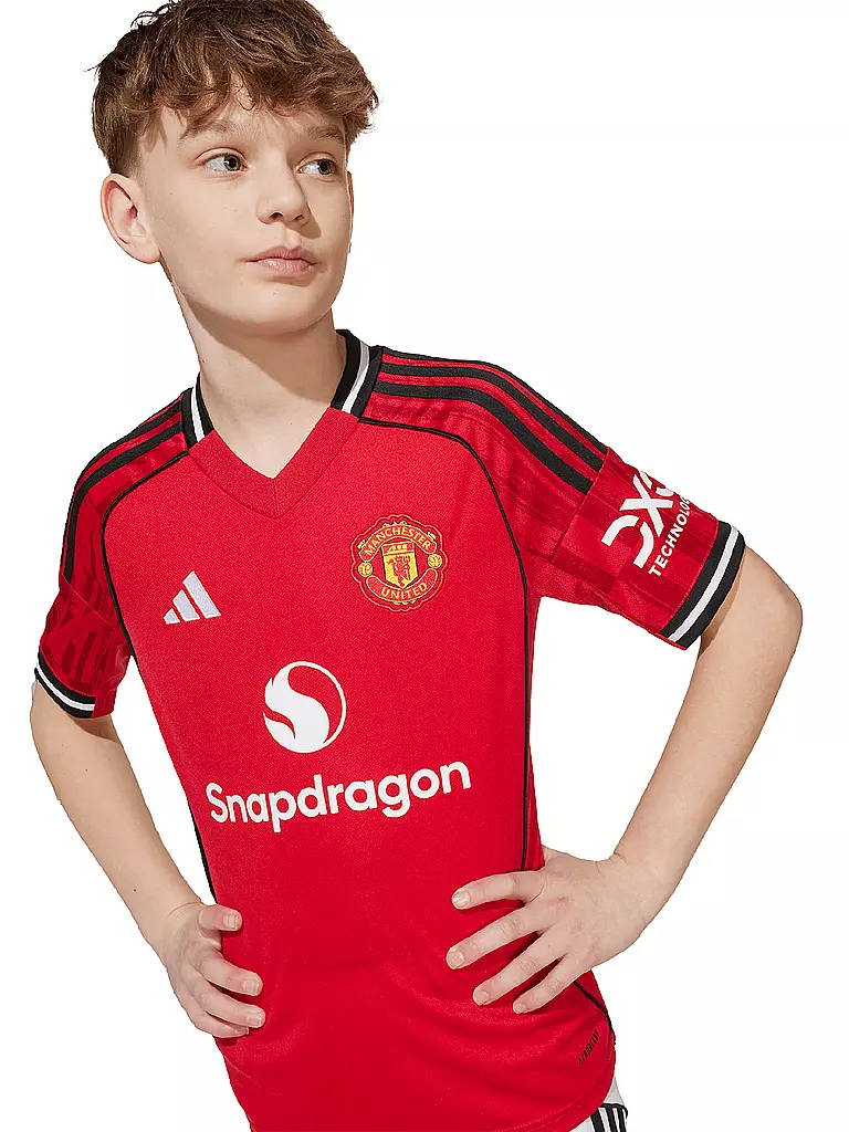 ADIDAS | Kinder Fußballtrikot 	Manchester United 25/26 Heim | rot