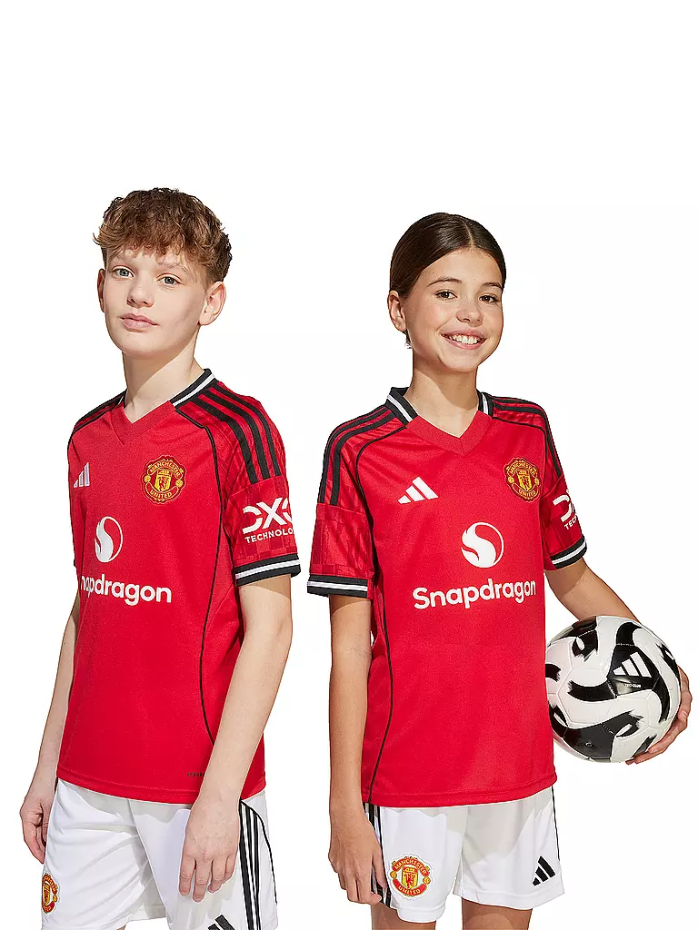 ADIDAS | Kinder Fußballtrikot 	Manchester United 25/26 Heim | rot