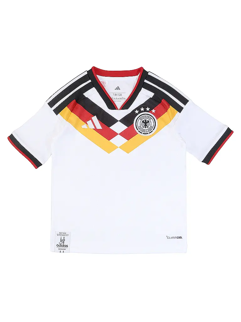 ADIDAS | Kinder Fußballtrikot DFB Heim | Weiss