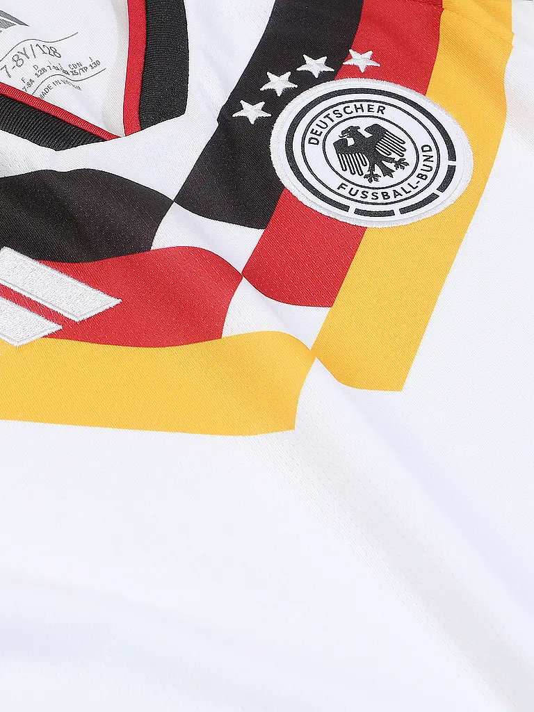 ADIDAS | Kinder Fußballtrikot DFB Heim | Weiss