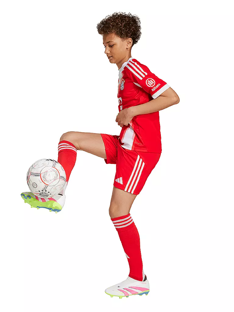 ADIDAS | Kinder Fußballtrikot FC Bayern München 25/26 Heim | rot