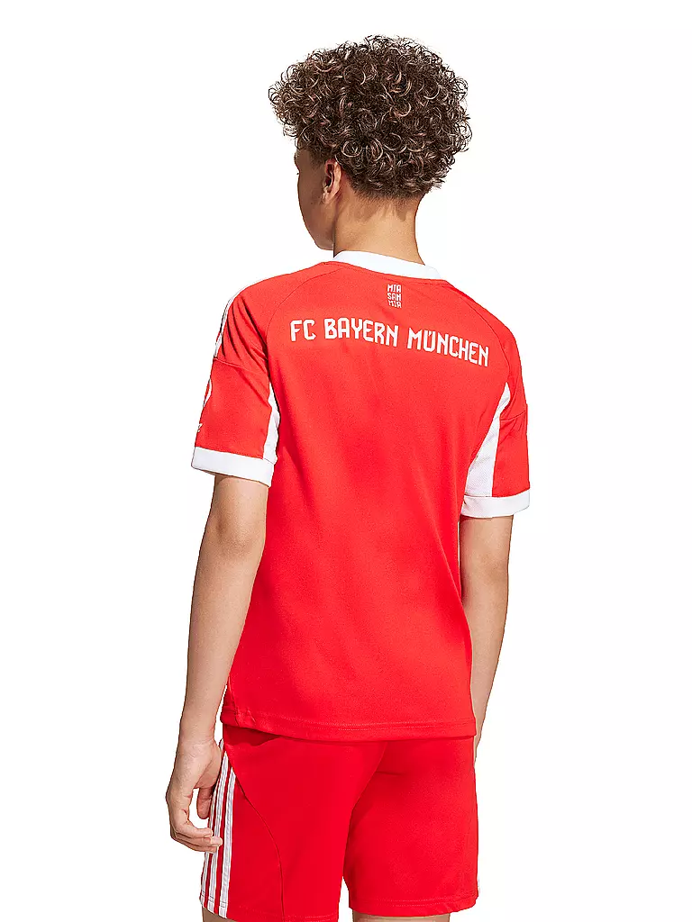ADIDAS | Kinder Fußballtrikot FC Bayern München 25/26 Heim | rot