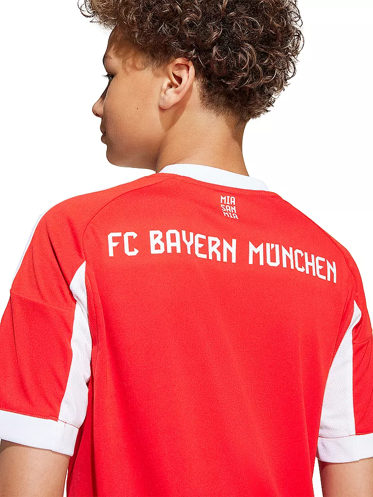 ADIDAS | Kinder Fußballtrikot FC Bayern München 25/26 Heim | rot