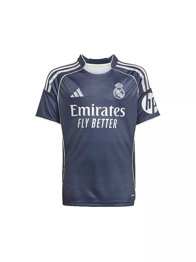 ADIDAS | Kinder Fußballtrikot Real Madrid 25/26 Auswärts | dunkelblau
