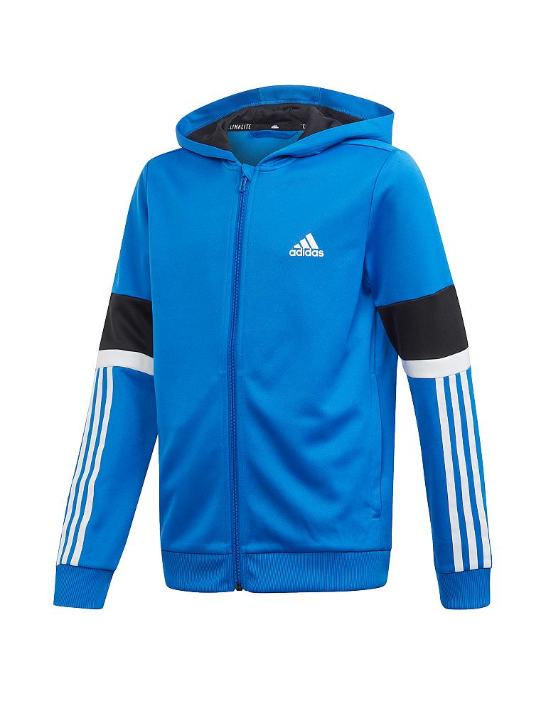 adidas kapuzenjacke blau