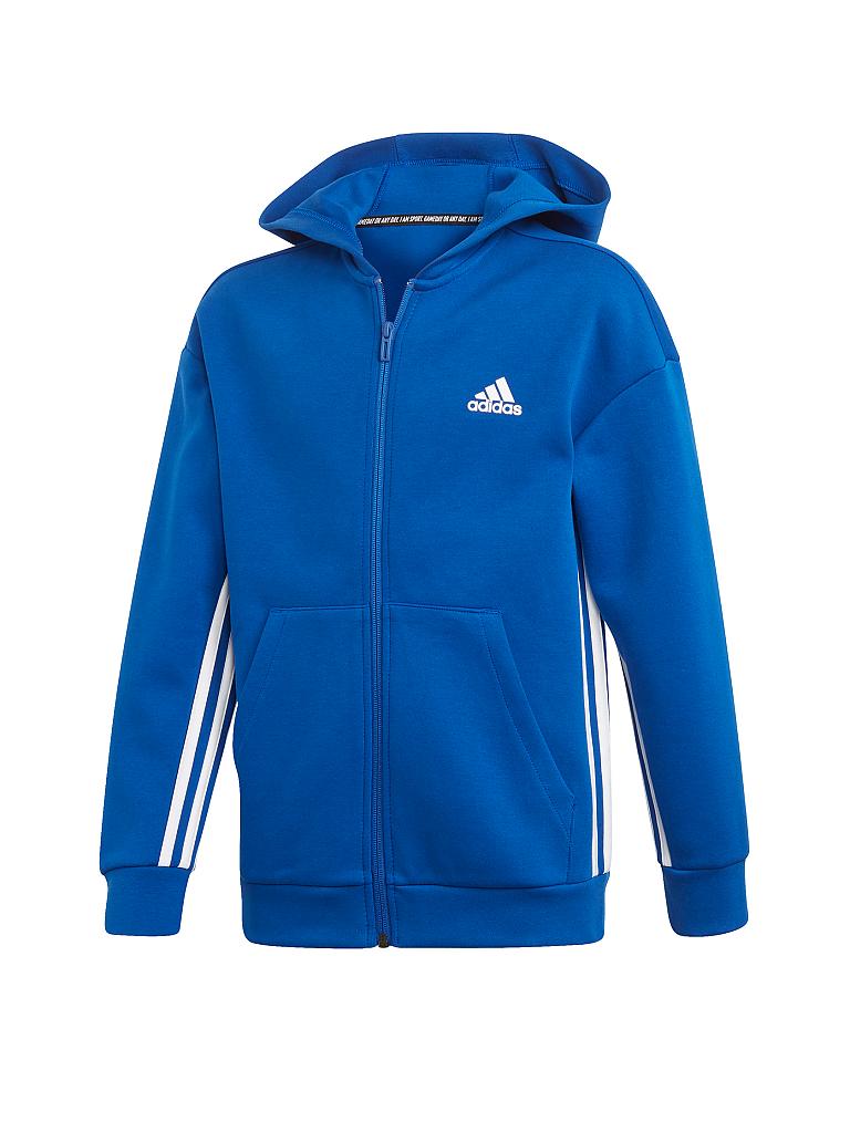 adidas kapuzenjacke blau