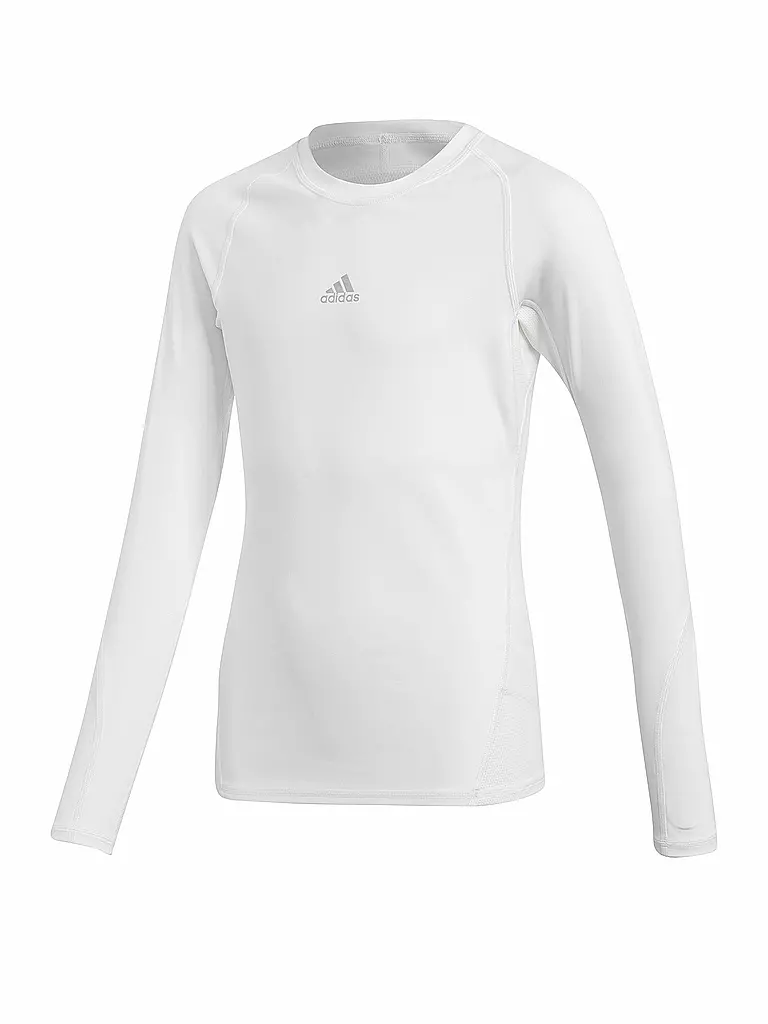 ADIDAS | Kinder Langarmshirt AlphaSkin | weiß