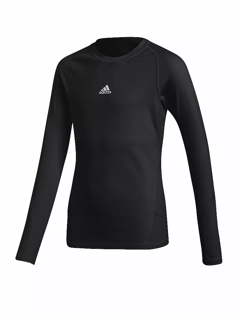 ADIDAS | Kinder Langarmshirt AlphaSkin | schwarz