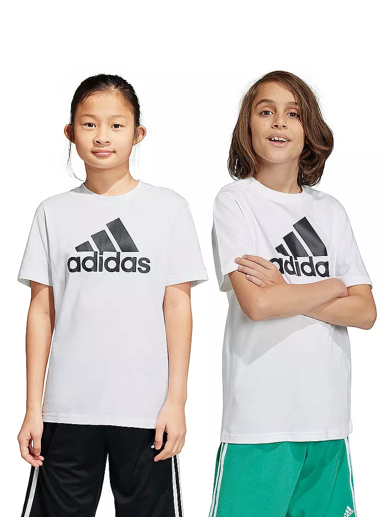 ADIDAS | Kinder T-Shirt Essentials Big Logo | weiss