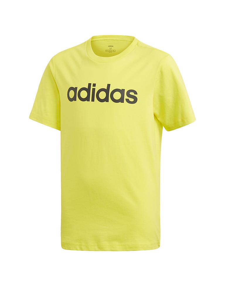 ADIDAS | Kinder T-Shirt Linear Logo | gelb