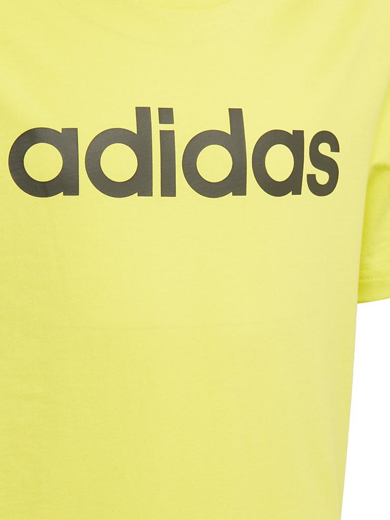 ADIDAS | Kinder T-Shirt Linear Logo | gelb