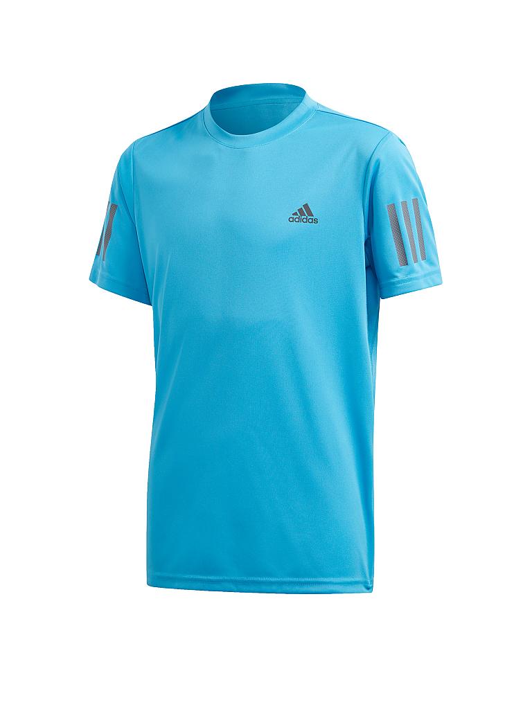 ADIDAS Kinder Tennisshirt 3Streifen Club bunt