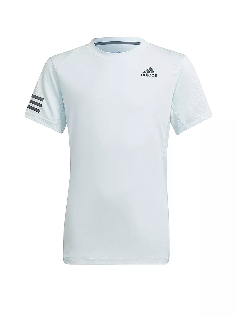 ADIDAS | Kinder Tennisshirt Club 3-Streifen | hellblau