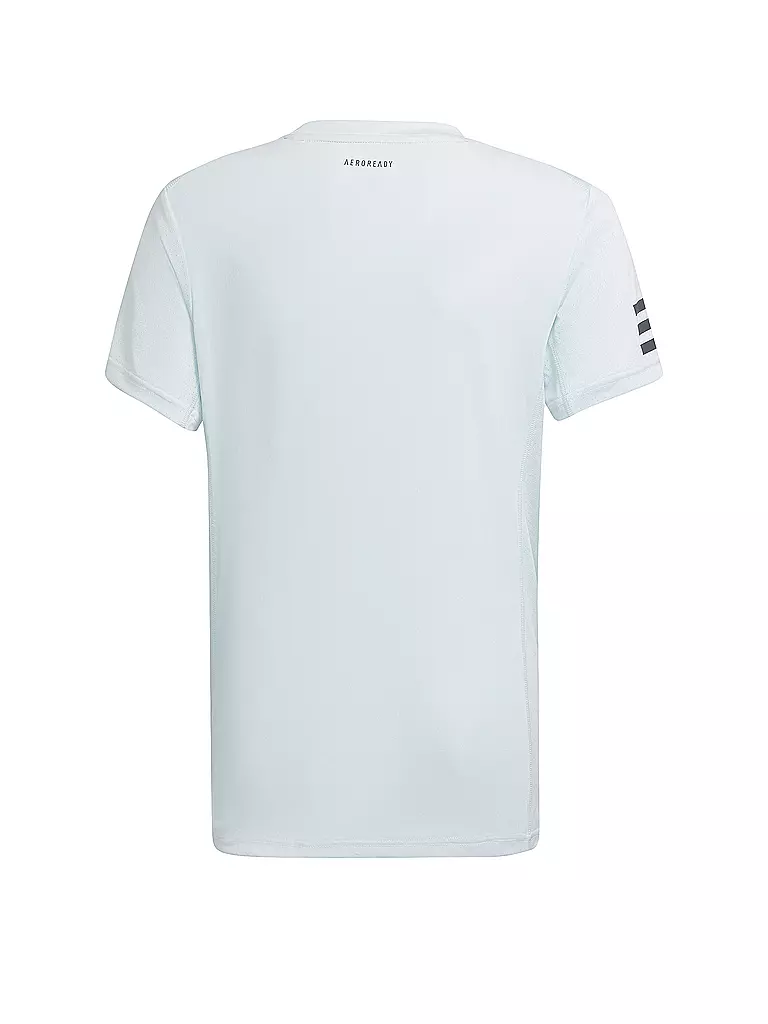 ADIDAS | Kinder Tennisshirt Club 3-Streifen | hellblau