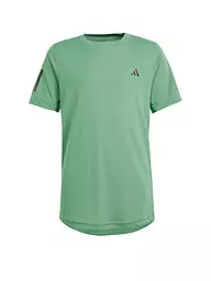 ADIDAS | Kinder Tennisshirt Club 3Streifen | dunkelgrün
