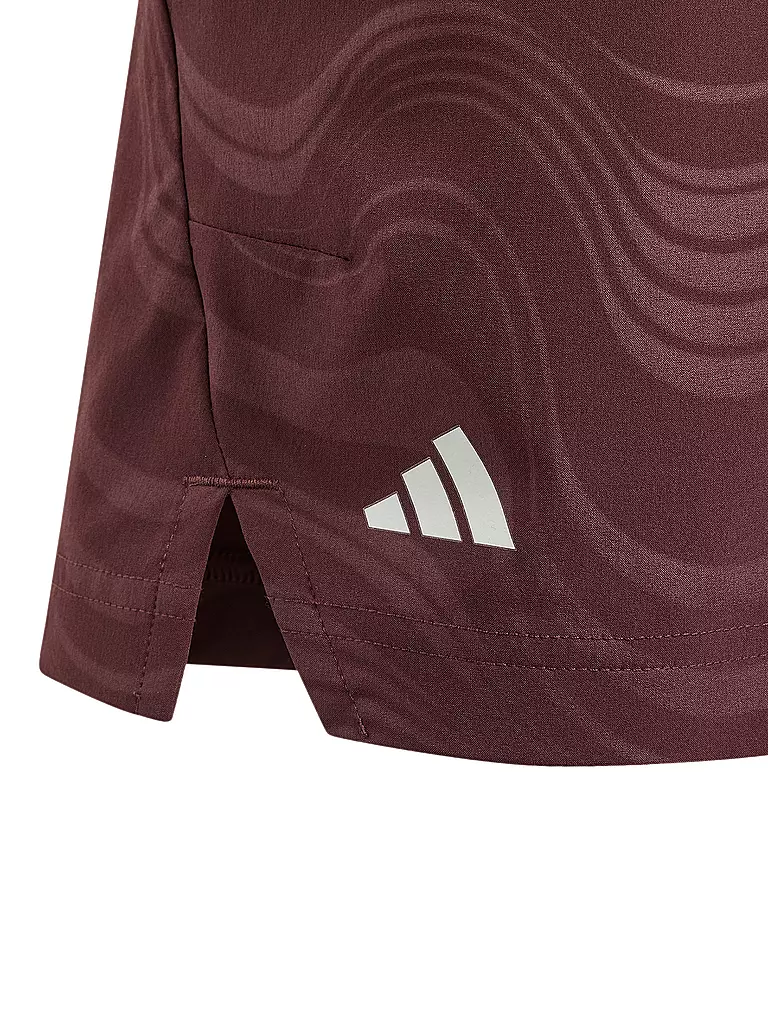 ADIDAS | Kinder Tennisshort Pro | dunkelrot