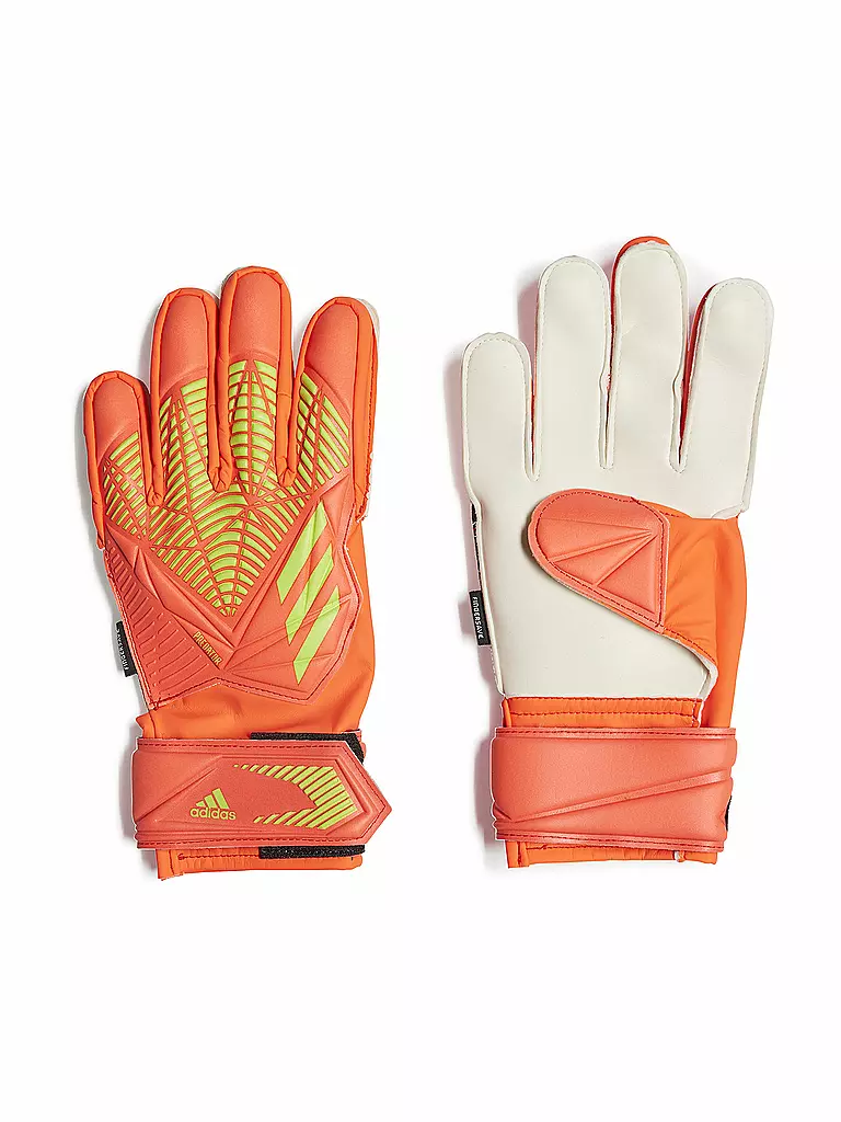 ADIDAS | Kinder Torwarthandschuhe Predator Edge Fingersave Match | rot