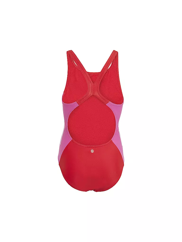 ADIDAS | Mädchen Badeanzug Cut 3-Streifen | rot