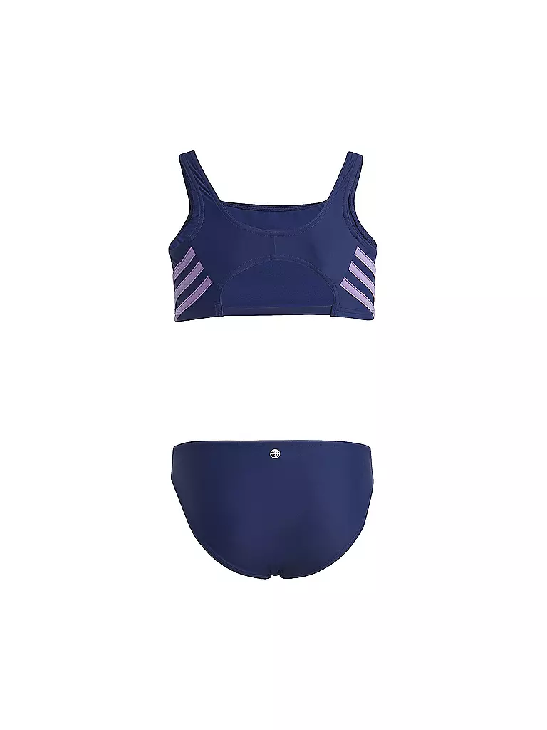 ADIDAS | Mädchen Bikini 3-Streifen | blau